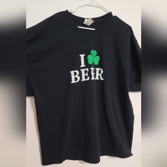 I ☘ Beer t-shirt - Picture 2 of 2
